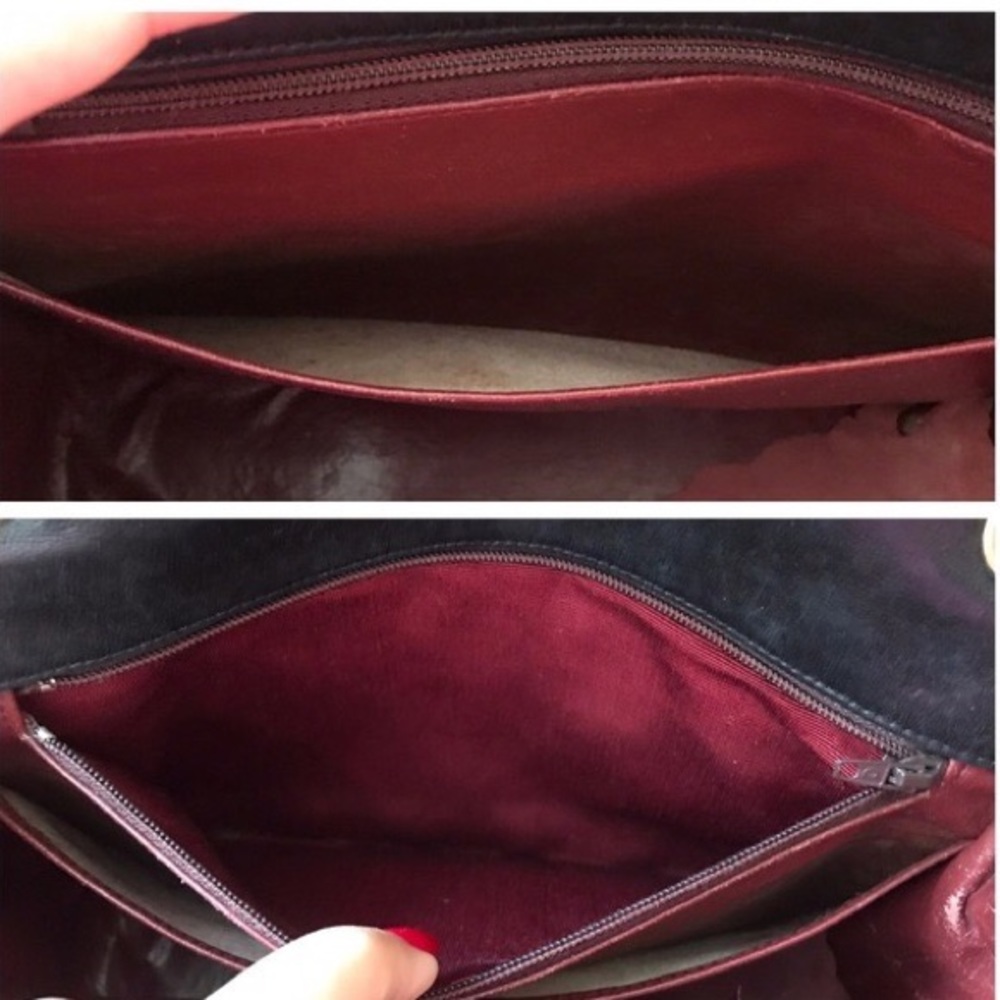 Authentic CHANEL LAMBSKIN CROSSBODY - Picture 8 of 8